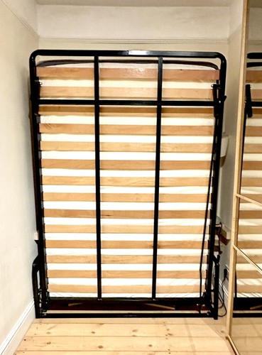 Double pull down wall bed - pull,