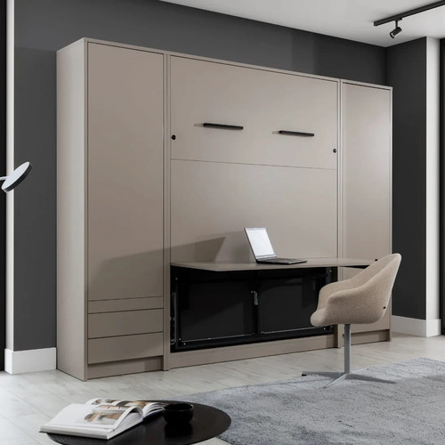 Genius murphy bed with desk - murphy,